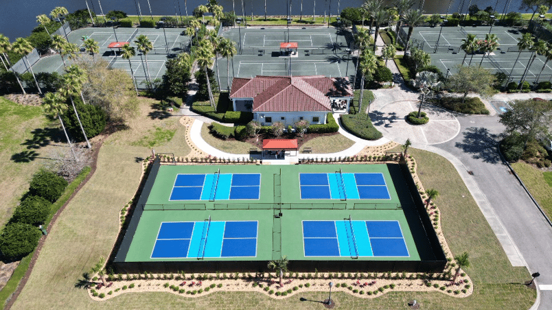 Pickleball Courts At The Club at Hammock Beach